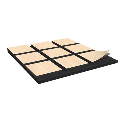 Akustiikkalevy 18x300x300mm Gridus koivu