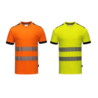 HiVis t-paita PW3 Cotton Comfort