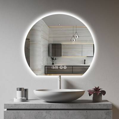 Led valopeili puolipyöreä Glans