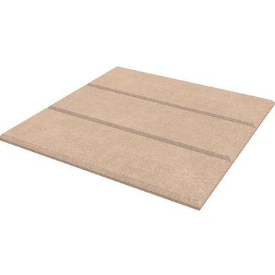 Akustiikkahuopalevy 9x300x300mm Stria v.ruskea