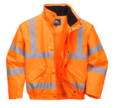 HiVis bombertakki vuorella lk3