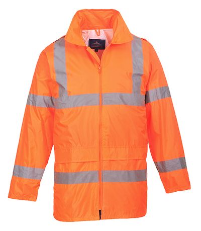 HiVis sadetakki pvc