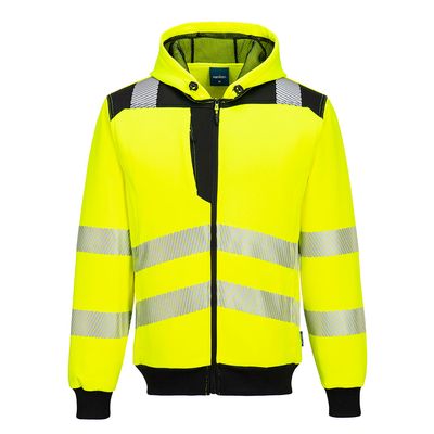 HiVis vetoketjuhuppari PW3