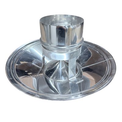 Savuputken hattu perus 120mm 0,5mm CE Savuputken hattu perus 120mm 0,5mm CE