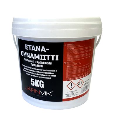 Etanadynamiitti Järnvik 5kg 10-25 astetta