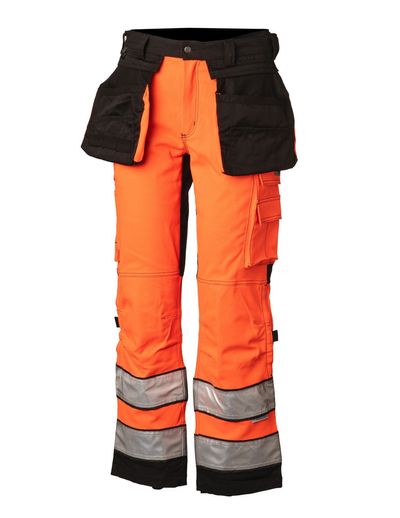 HiVis Stretch Riipputaskuhousu lk2