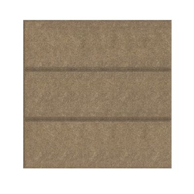 Akustiikkahuopalevy 9x300x300mm Linea t.ruskea