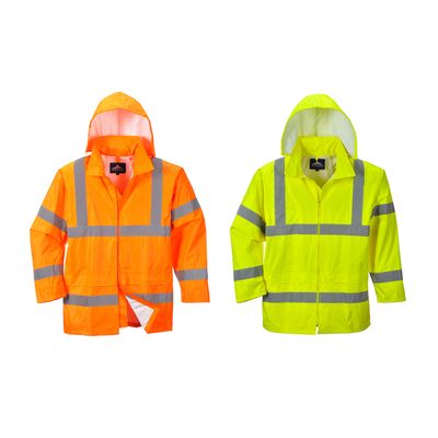 HiVis sadetakki pvc