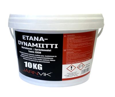 Etanadynamiitti Järnvik 10kg 10-25 astetta