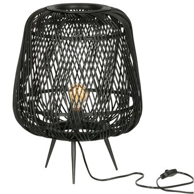 Pöytävalaisin Moza musta Pöytävalaisin Moza musta