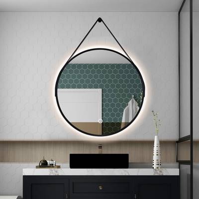 Led valopeili pyöreä ripustimella Stilig