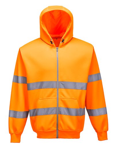 HiVis vetoketjuhuppari