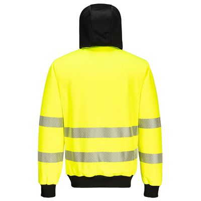 HiVis vetoketjuhuppari PW3