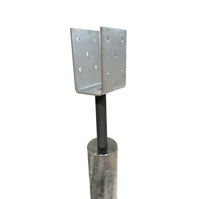 U-kiinnike korkeussäädettävä